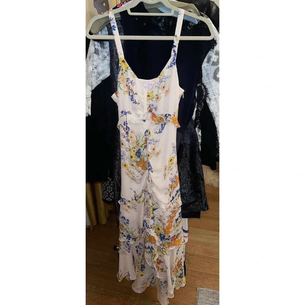 NWOT Beautiful Parker Floral Dress, Size 0 - Picture 2 of 6